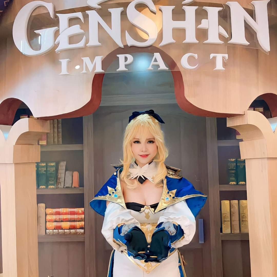 My Wife Desy Narita Cosplaying as Jean Gunnhildr EroMe 